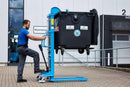 HanseLifter Müllpresse für 800 und 1100 l Müllbehälter, LiftPress LP1100 + Hochhubwagen SDJ1016