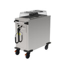 Rieber tube stacker 2x square statically heated