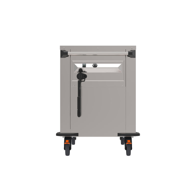 Distributeur de plateaux de menu Rieber - chauffé par convection 2/1 