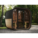 Fjordholz Fass-Sauna Modell Icon 220 Thermo mit Glasfront