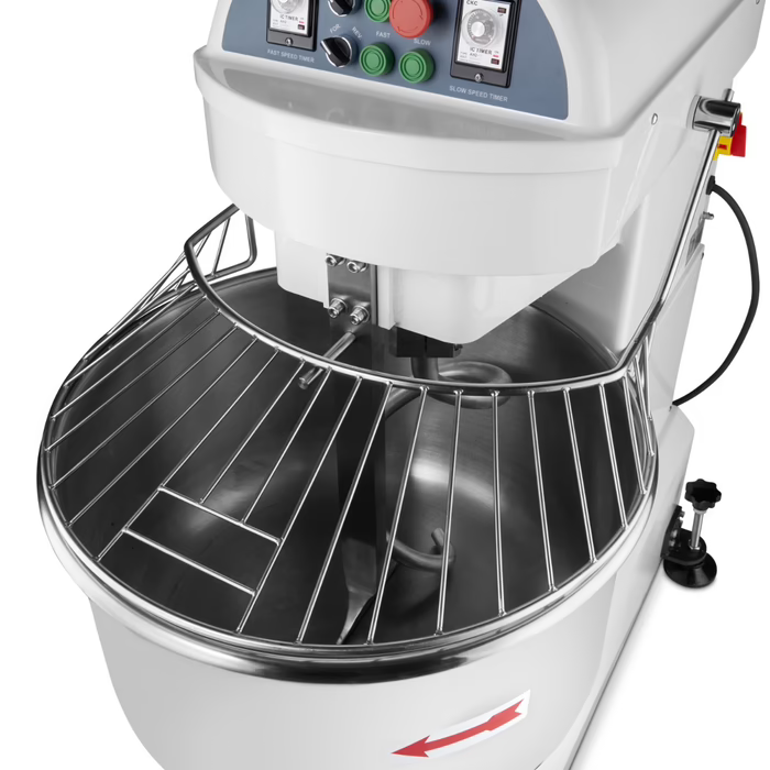 MAXIMA Gastro Teigmischer - 130 l - 80 kg Teig - 2 Geschwindigkeiten - 400 V