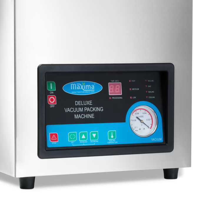 MAXIMA Gastro Vakuumiergerät - 26 cm Siegelbalken - W28 x D38,5 cm x H9 Kammer