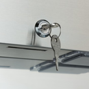 MAXIMA Gastro Gefrierschrank - 600 l - 3 Einstellbare Regale (2/1 GN) - auf Rädern - inkl. Regale