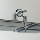 MAXIMA Fischkühlschrank - 600 l - 7 Behälter (60 x 40 cm) - auf Rädern - Rostfreier Stahl