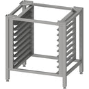 Stalgast base frame with 8 slide-in rails for EasyBake/RX, 600x400 mm, H. 850 mm
