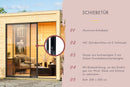 Karibu Gartensauna "Saunahaus Miramar" 5 Personen 9 kW Ofen (finnisch) + Steuergerät HUUM WIFI