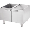 Stalgast closed base unit with hinged doors, W. 800 mm, series 700 ND