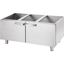 Stalgast closed base unit with hinged doors, W. 1200 mm, series 700 ND