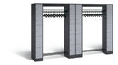 C+P Offene Garderobe, H1950xB2840xT480mm