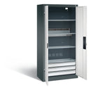 C+P Akkuladeschrank Serie 89, H1950xB930xT500mm