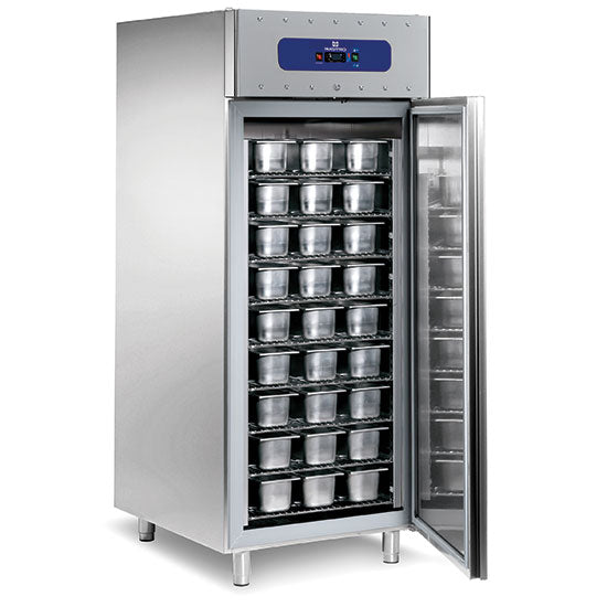 Virtus & Mastro Tiefkühlschrank für 54 Speiseeisbehälter, -10°/-25°C