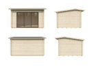 Palmako Ines 11,1 m2 Slide Plus