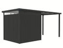 StarLine Metall Gerätehaus Modell Style 4,45 m² Spar-Set 1 Anthrazit