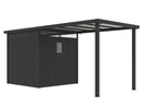 StarLine Metall Gerätehaus Modell Style 4,45 m² Spar-Set 1 Anthrazit