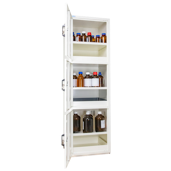 Ecosafe Sicherheitsschrank Hoch 3 Türen - 3 Innenfächer (1 Mit Pvc Regale)
