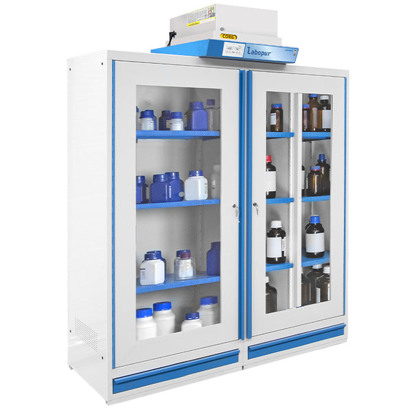 Ecosafe Sicherheitsschrank Mit Filtration - Hoch 2 Türen - 3 Innenfächer