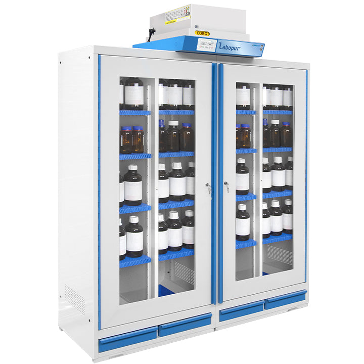 Ecosafe Sicherheitsschrank Mit Filtration – Hoch 2 Türen – 4 Innenfächer