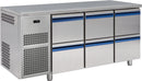 AfG Berlin Dkt3c6-sl Kühltisch, 6 Schubladen