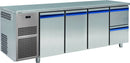 AfG Berlin Dkt4c2-sl Kühltisch, 3 Türen + 2 Schubladen 2180 X 700 X 890 Mm