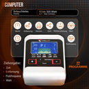 Christopeit Heimtrainer Ergometer AL 2 Black Edition, Computer mit Backlight