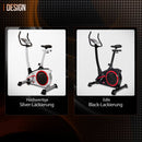 Christopeit Heimtrainer Ergometer AL 2 Black Edition, Computer mit Backlight
