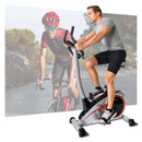 Christopeit Heimtrainer Ergometer AL 2 silber, Computer mit Backlight