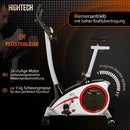 Christopeit Heimtrainer Ergometer AL 2 silber, Computer mit Backlight