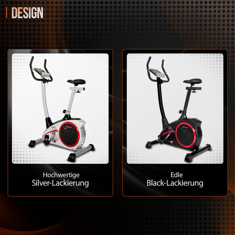 christopeit sport fahrrad-heimtrainer al 2 silber Heimtrainer Ergometer Electra Bicycle launcht neue Wanddekoration Wähle deine Farbe::Rot Das Heimtrainer Ergometer AL