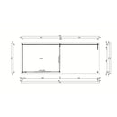 Fjordholz Garden Shed Alu Concept 70 A with Extension