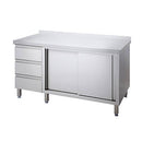 AfG Berlin Asb206al Arbeitsschrank Mit Schiebetüren Links Sl-block