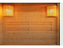 Sanotechnik Finnish Sauna PANORAMA BLACK Sauna 2 Pers.130x120x200 cm