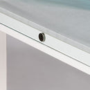 Form Department ATRIUM.H40 – Breite Tischvitrine mit hoher Glashaube