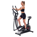 Christopeit Hybrid Trainer AX 6500, 2 in 1 Heim- und Crosstrainer