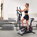 Christopeit Hybrid Trainer AX 6500, 2 in 1 Heim- und Crosstrainer