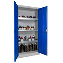 Ecosafe Sicherheitsschrank Hoch 2 Blaue Türen