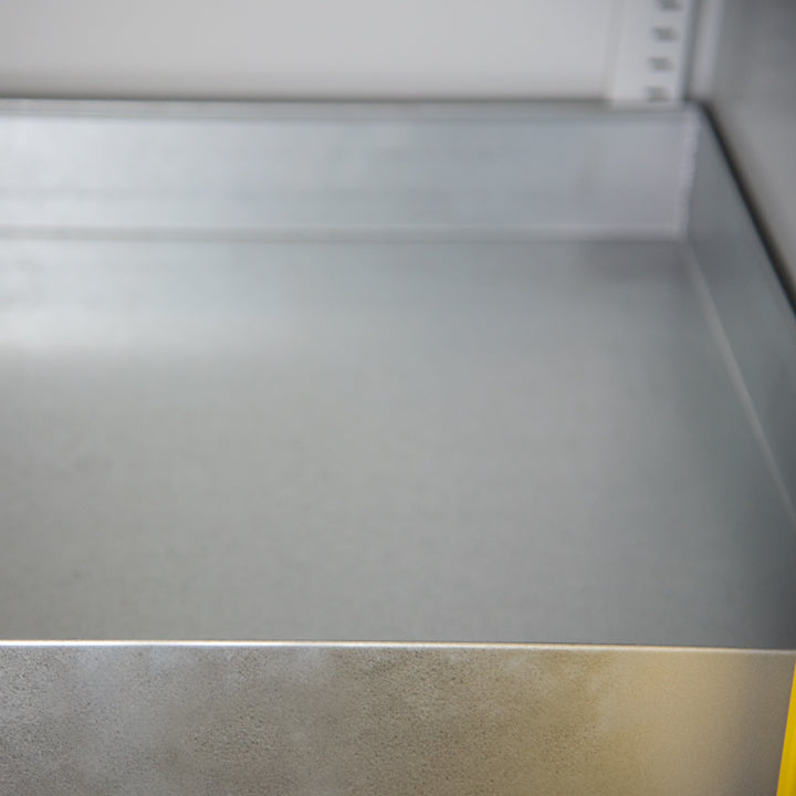 Ecosafe Sicherheitsschrank Hoch 2 Gelbe Türen