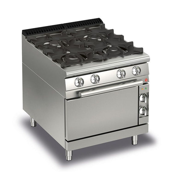 AfG Berlin Cfg72qp Gas-herd 4 Flammen Power Mit Gasbackofen
