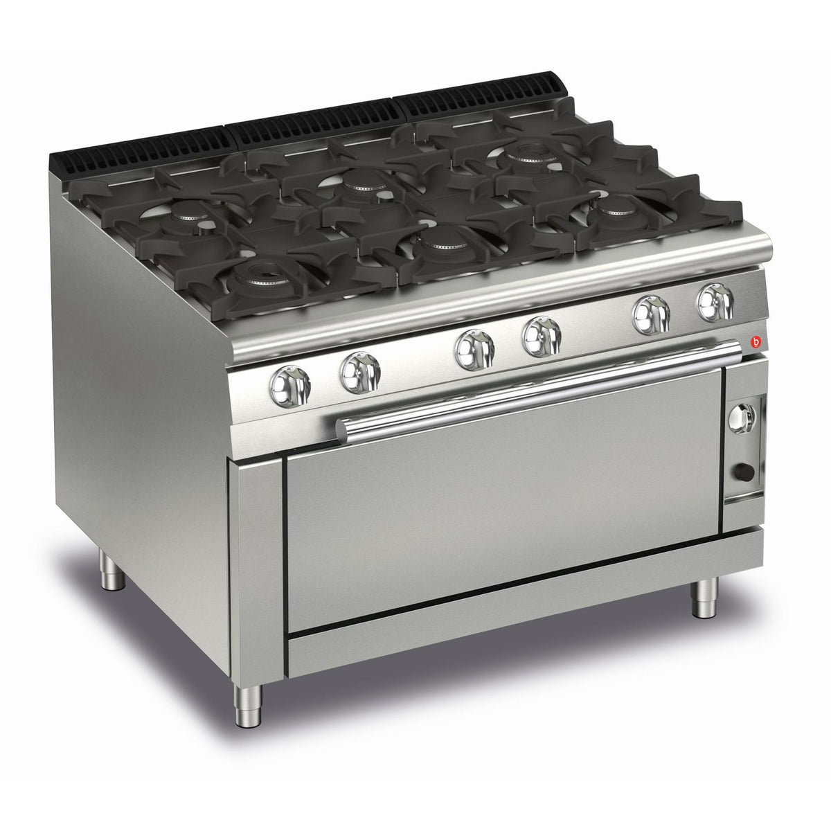 AfG Berlin Cfg73lq Gas-herd 6 Flammen Mit Jumbo-gasbackofen
