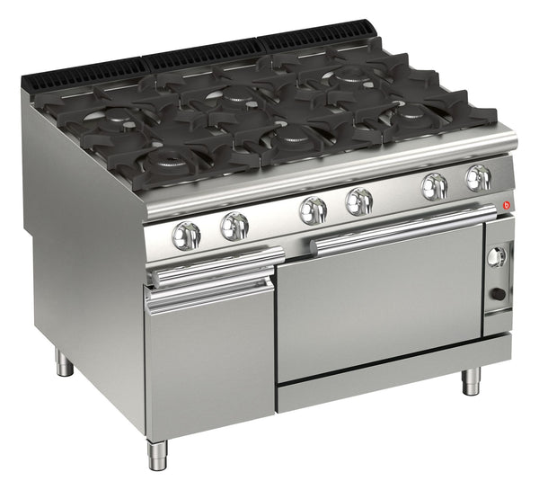 AfG Berlin Cfg93q Gas-herd 6 Flammen Mit Gas-backofen