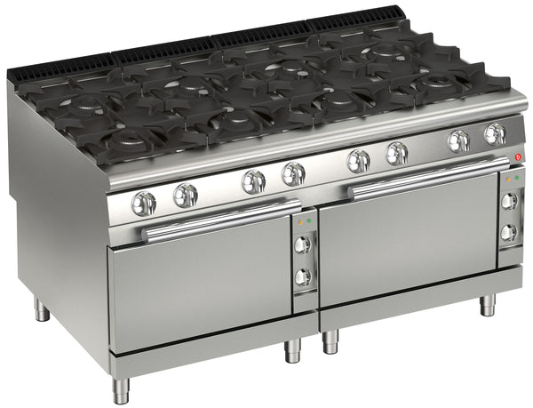 AfG Berlin Cfge94q Gas-herd 8 Flammen Mit Elektro-backofen