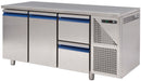 AfG Berlin Dkt3c2-s6 Kühltisch 2 Türen + 2 Schubladen Tiefe 600 Mm