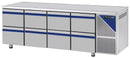 AfG Berlin Dkt4c8-s Kühltisch 8 Schubladen