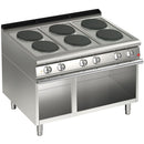 AfG Berlin Pcev73q Elektro-herd 6 Runde Platten