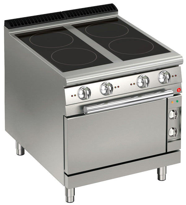 AfG Berlin Pcivbfe72q Induktions-herd 4 Zonen Mit Elektrobackofen