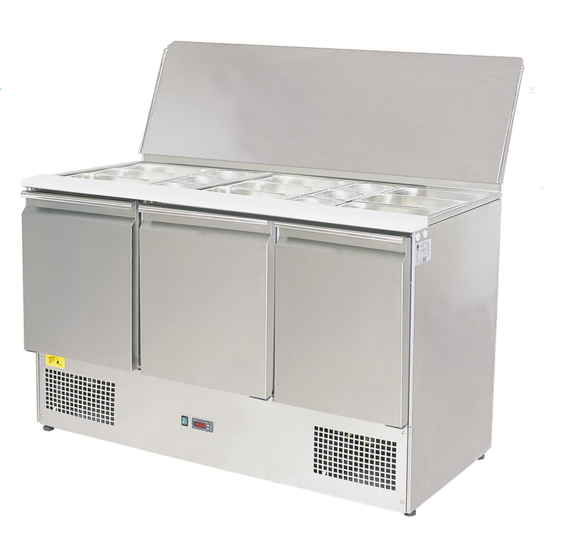 AfG Berlin Sa140 Saladette, Umluft, 3 Türen
