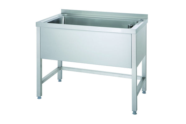 AfG Berlin Vlt107 Topfspüle Mit 1 Becken Unterbau Mit Beckenblende