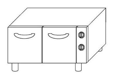 AfG Berlin Krv72q Wärmeschrank Umluft