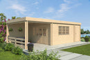 Fjordholz Gartenhaus Modell Aksel 44