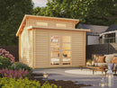 Fjordholz Pultdach Gartenhaus Modell Aktiva-28 A