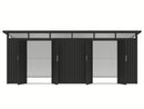 StarLine Metal Shed Model Skylight 2-Room 15.18 m²